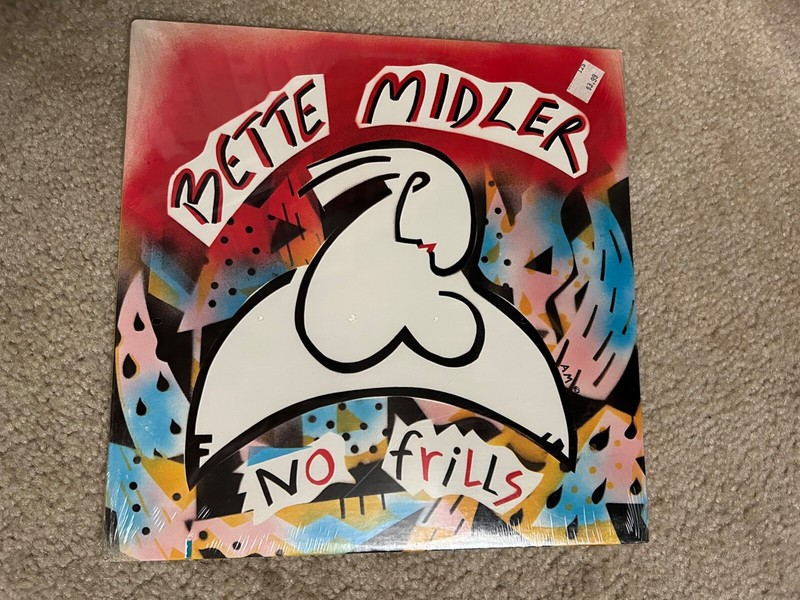 Bette Midler - No Frills - 1983 Vinyl LP Record