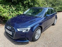 2017 Audi A3 1.6 TDI SE Technik 5dr Blue 59k Miles Years MOT Warranty £20 Road T