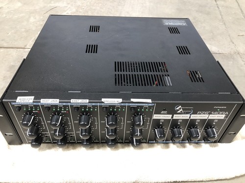 Peavey Architectural Acoustics PZS 140RA Multi-Zone Power Mixer/Amplifier