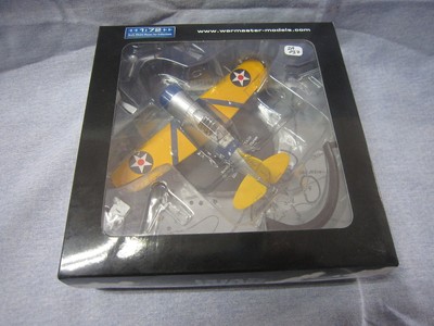 ZA037 WAR MASTER BREWSTER F2A BUFFALO-USS SARATOGA 1939 1/72 APF010 Ed Lim NB