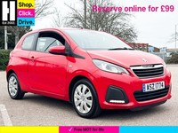 2016 Peugeot 108 1.0 Active Hatchback 3dr Petrol Manual Euro 6 (68 ps) HATCHBACK