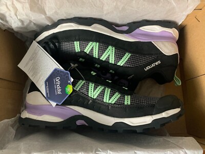 Size 9 - Salomon Shelter Low LTR Black White Patina Green - New w/ Box
