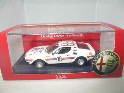ALFA ROMEO MONTREAL CORSA ZOLDER 1974 REF.7082 M4 SCALA 1:43