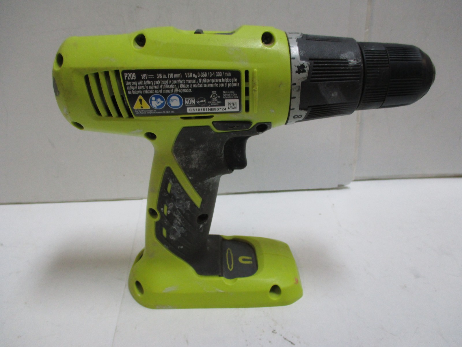 RYOBI P209 18V Li-Ion ONE+ 3/8