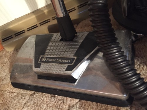 Vtg Filter Queen Chrome Retro Vacuum