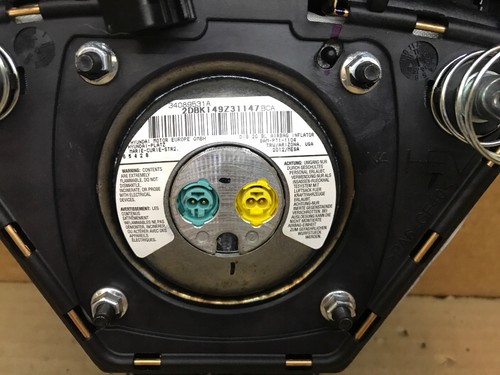  2011-2014 Hyundai Sonata Left Driver Side Steering Wheel Airbag Air Bag Black