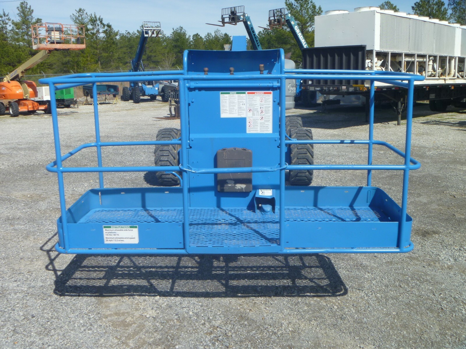 2007 Genie S60 Telescopic Boom Lift 4x4 Deutz Diesel