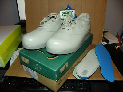 Drew Parade II Shoes Women's 9.5 M Bone Comfort Lace Up Walking Sneaker 10295-32