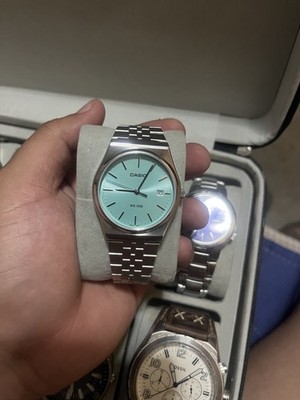 Casio MTP-B145D-2A1V NEW Men's Watch Stainless Steel Band