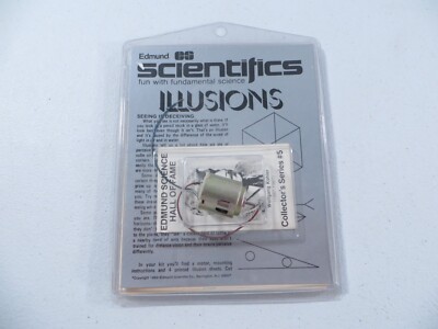 Edmund ES Scientifics Illusions Fun With Fundamental Science Kit Vintage 1982