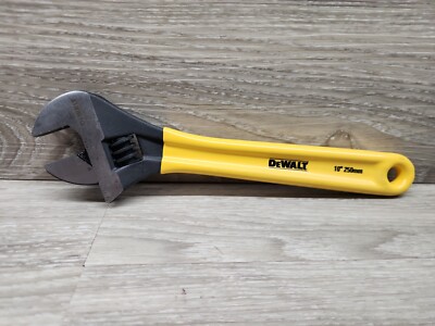 DEWALT DWHT75496 10'' ADJUSTABLE WRENCH - '' WORKS GREAT Light Use ''