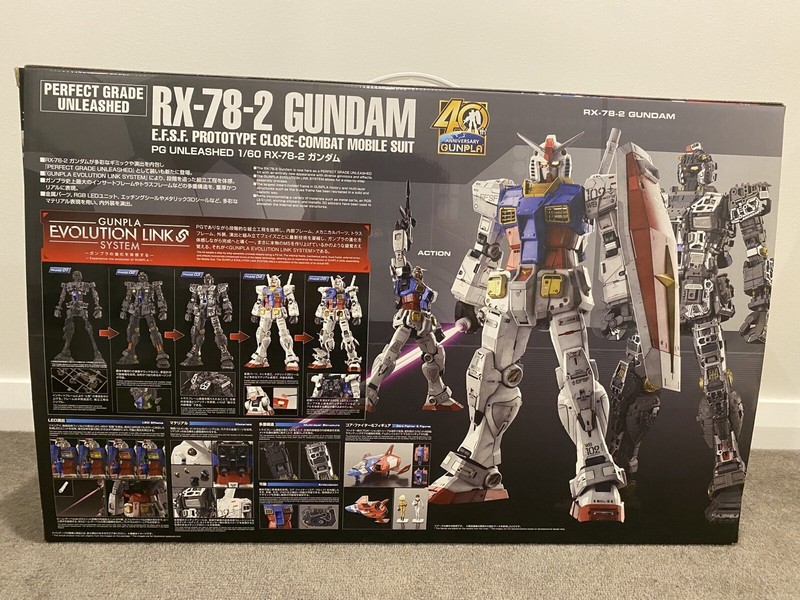 Bandai Perfect Grade Pg Unleashed Rx 78 2 Gundam 1 47 60 Model Kit Collectables Gumtree Australia Burwood Area