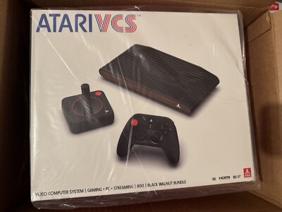 *NEW, SEALED* Atari VCS 800 32GB Console All-In Bundle - Black Walnut