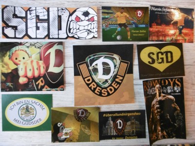 Ultras Dynamo Dresden Aufkleber gebraucht kaufen! 4 St ...