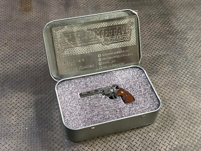 Custom Made 1/6 Scale Rick Grimes Colt Python with Removeable Bullets