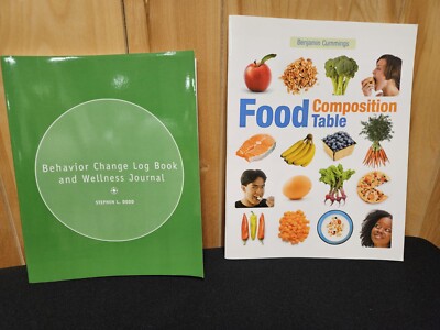 Food Composition Table, Benjamin Cummings & Behavior Change Log Wellness Journal