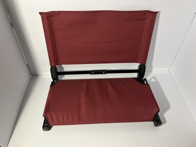 StadiumChair Deluxe Wide Stadium Chair MAROON
