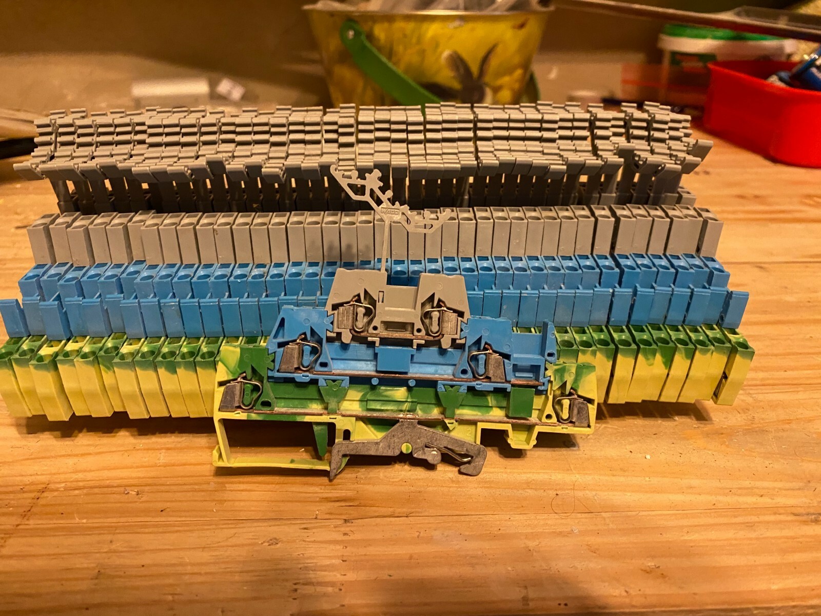 40 Stück Wago 280 Dreistockklemme  Durchgangsklemmen Drei-Stock-Klemme