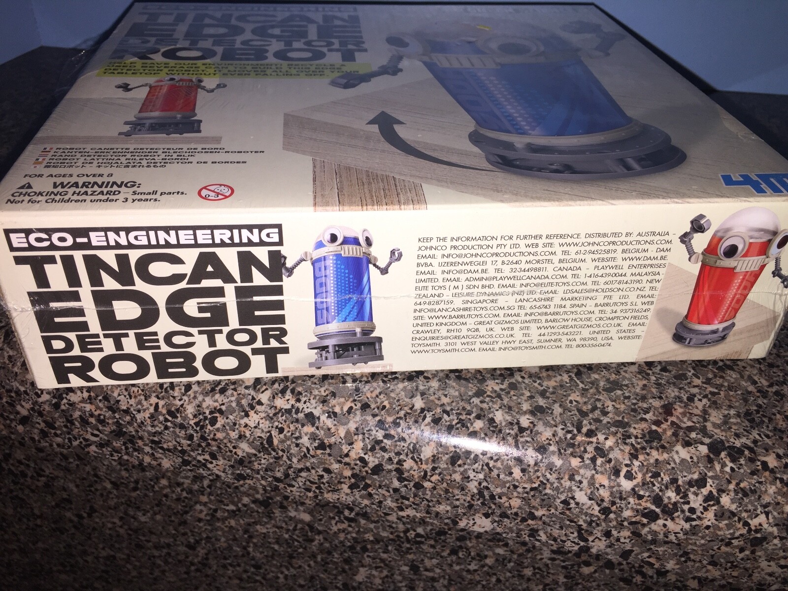 4M Eco-Engineering TinCan Edge Detector Robot Science Kit