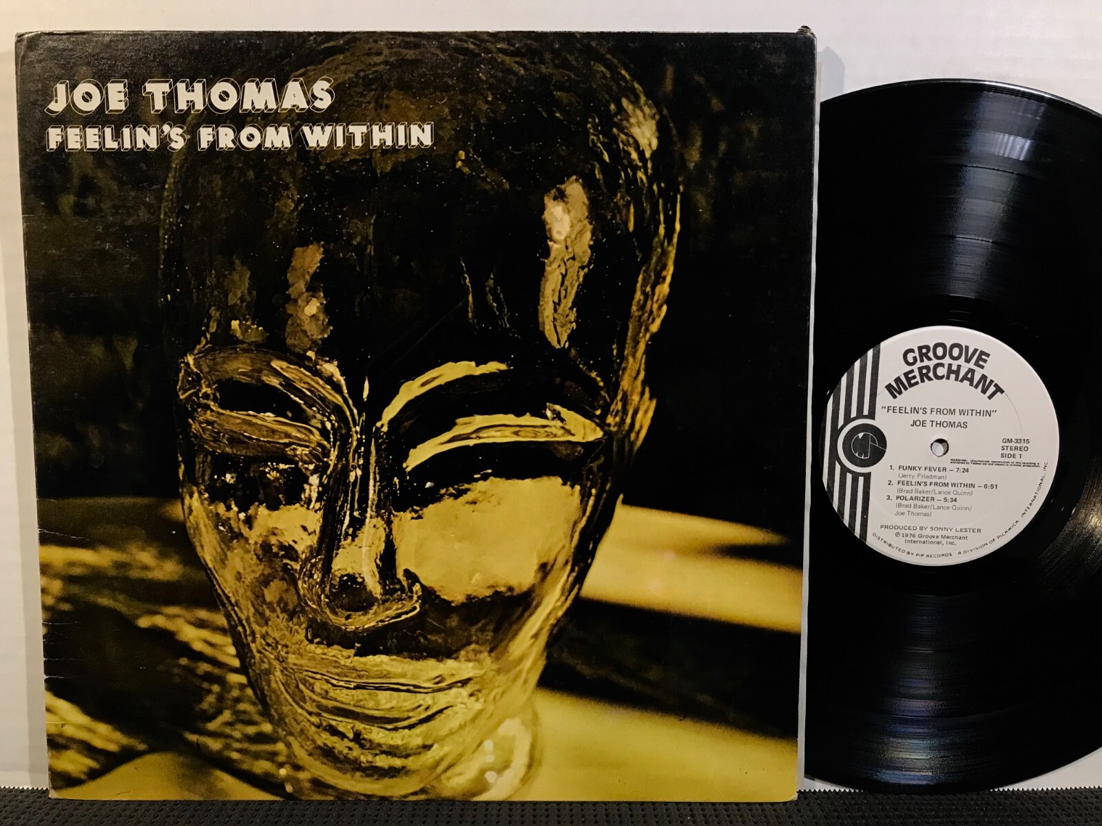 Joe Thomas ‎- Feelin's From Within JOE THOMAS Feelin's From Within LP GROOVE MERCHANT DJ PROMO