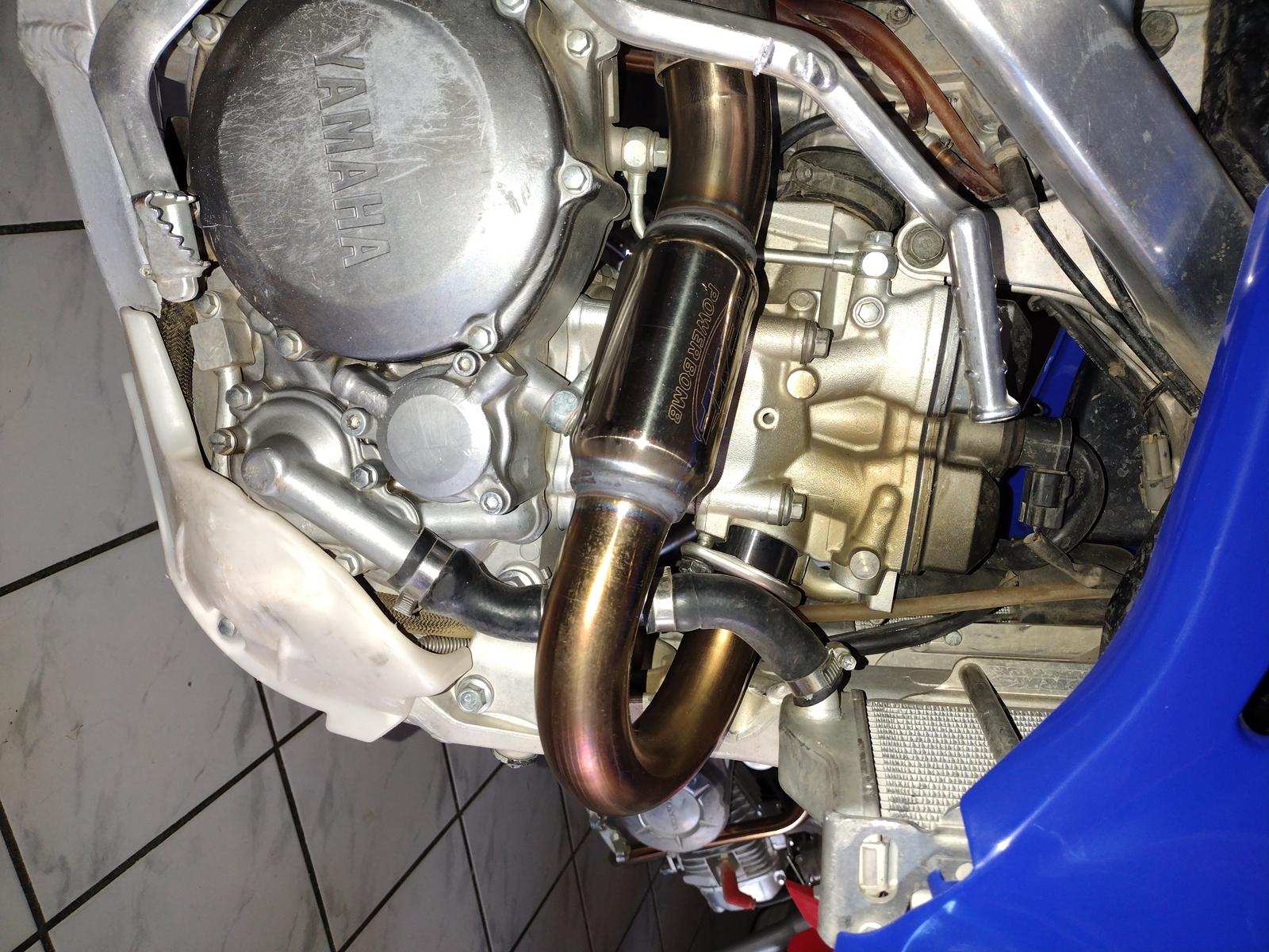 FMF Stainless Powerbomb Header Exhaust 2001-2008 WR250F FMF Stainless Powerbomb Header Exhaust 2001-2008 WR250F