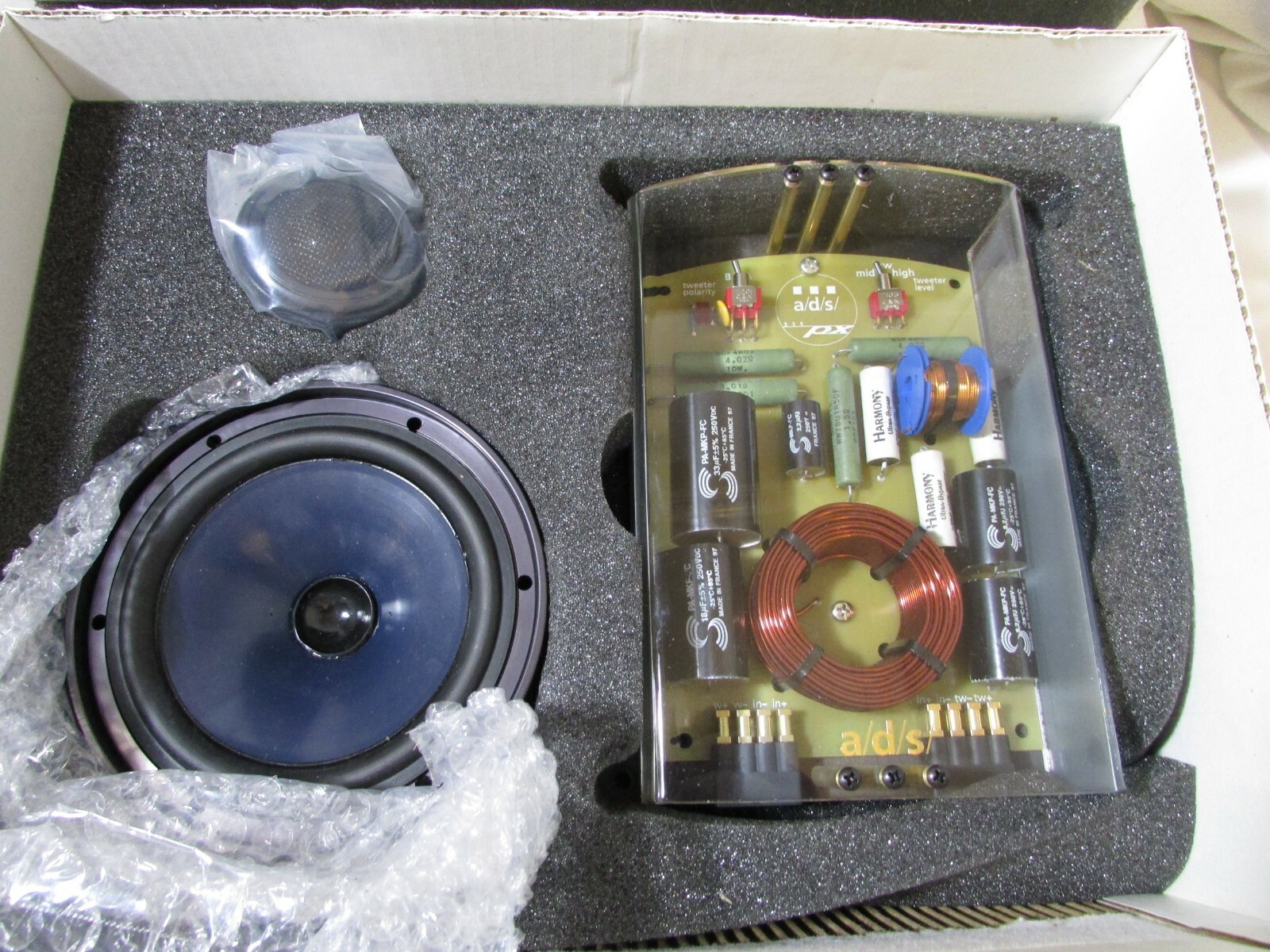 a/d/s 335PX ミッド ウーファー使用期間1年！グリル！取扱説明書付き