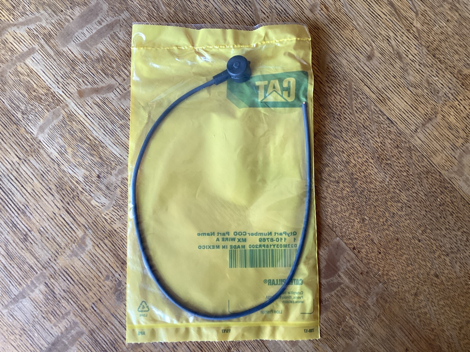 New CAT Caterpillar Wire A Part Number 110-8769 New in