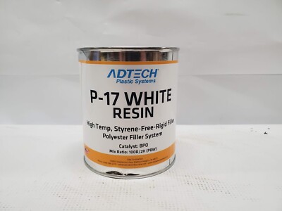 Sika Adtech 1 Quart P-17 White High Heat Resistant Polyester Filler *EXP 01/24*