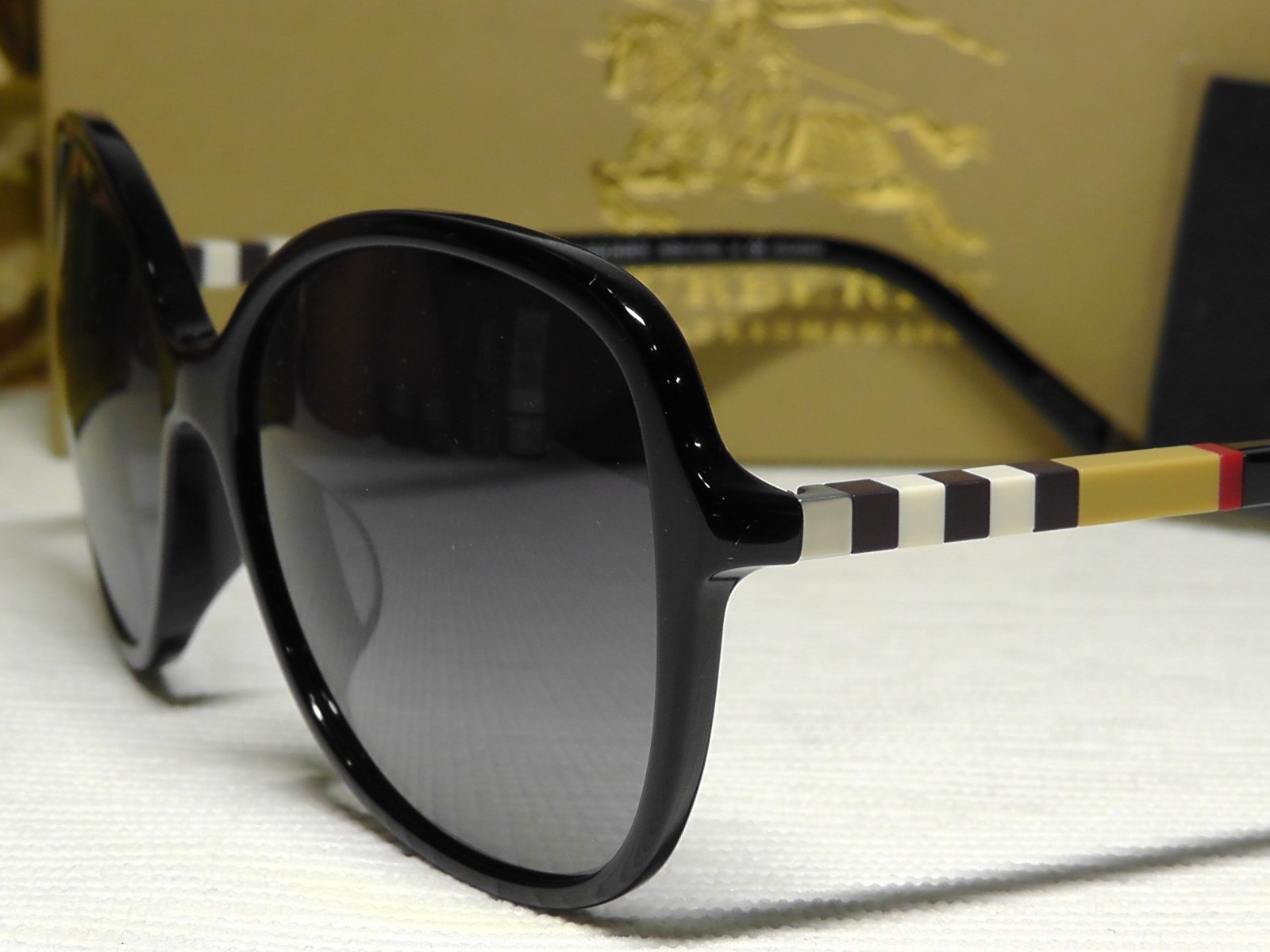 BURBERRY BE4197F BUTTERFLY Black Frame Black POLARIZED Lens