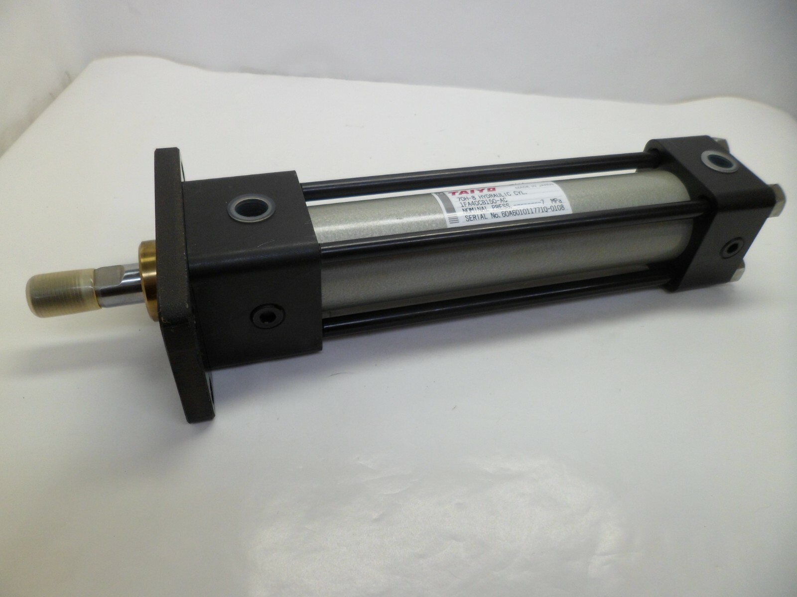 70H-8R1LA40CB150-AB00 TAIYO TAIYO ユアツシリンダ 70H-8R1LA40CB150-AB00 HBR1LA040CB Taiyo 70H-8 1CB40AB120-L-X Double Acting Hydraulic Cylinder 120mm