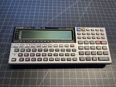 CASIO ポケコン SUPER COLLEGE VX-4本体 CASIO Super College VX-4 Pocket Computer PokeCon Japan VX4