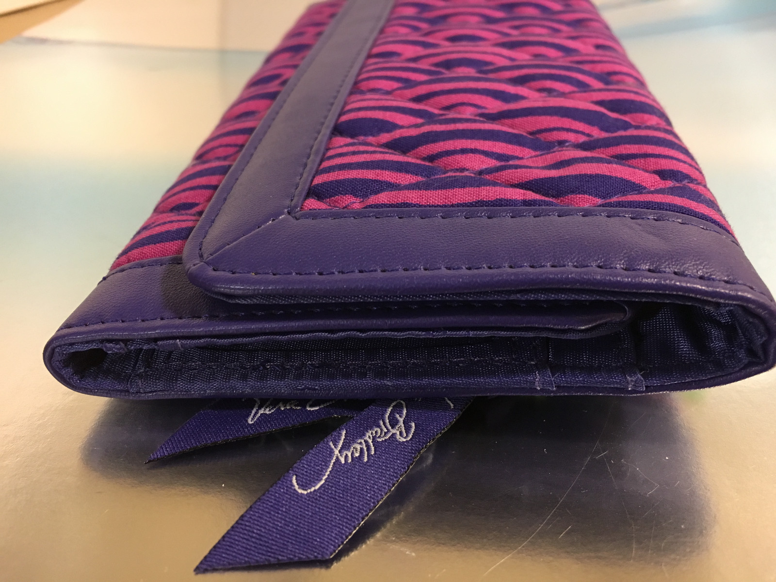 Vera Bradley Trifold Wallet  Impressionista Stripe