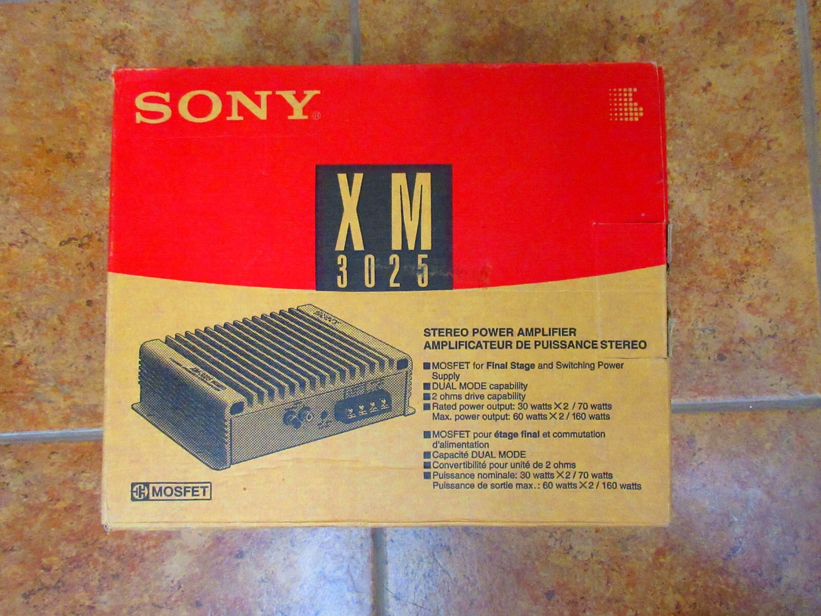 SONY XM-3025 AMPLIFIER | eBay