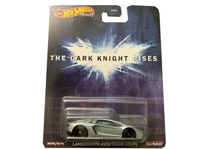 2020 Hot Wheels 1/64 Dark Knight Rises Lamborghini Aventador Coupe Model GJR43