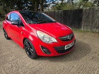 2012 Vauxhall Corsa 1.2 Limited Edition 3dr HATCHBACK Petrol Manual