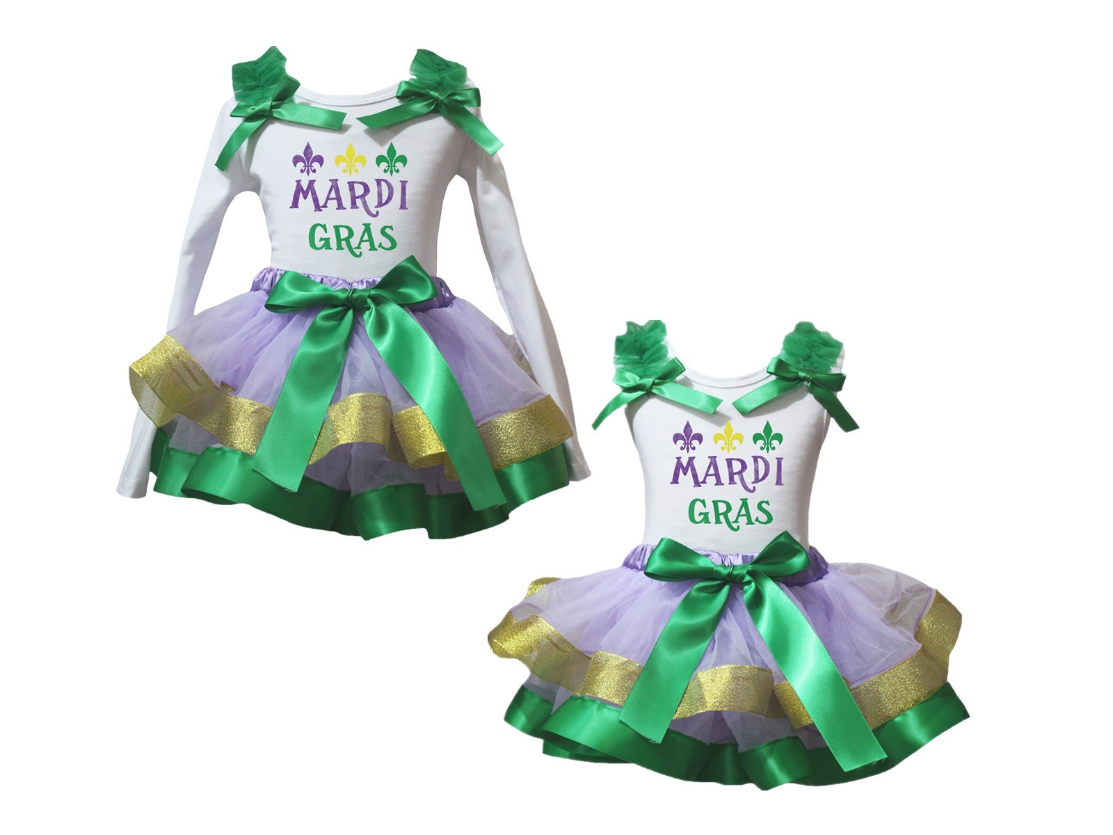 baby mardi gras outfit