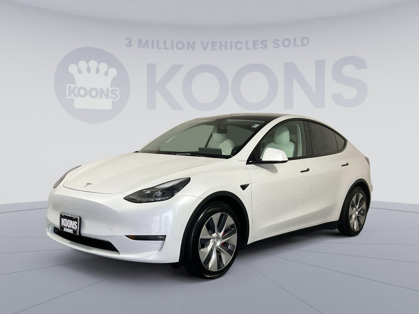 2021 Tesla Model Y Performance 6933 Miles Pearl White Multi-coat - Used