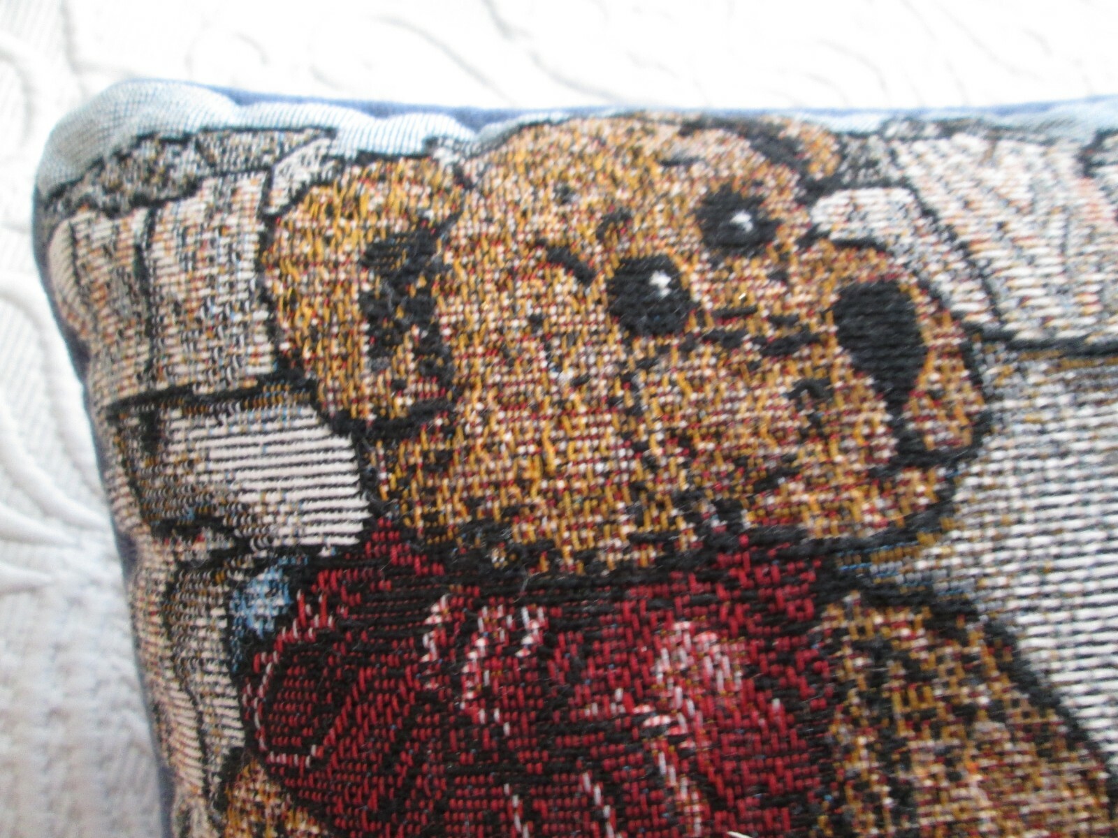 Boyd's Bears & Friends Teddy Bear Tapestry Decorative Pillow 8