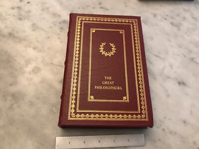 10 Volumes  Easton Press The Great Philosophers   Choice