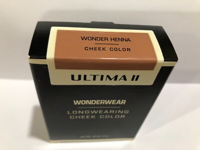 ULTIMA II  Wonderwear  Longwearing Cheek Color - WONDER HENNA  New in Box