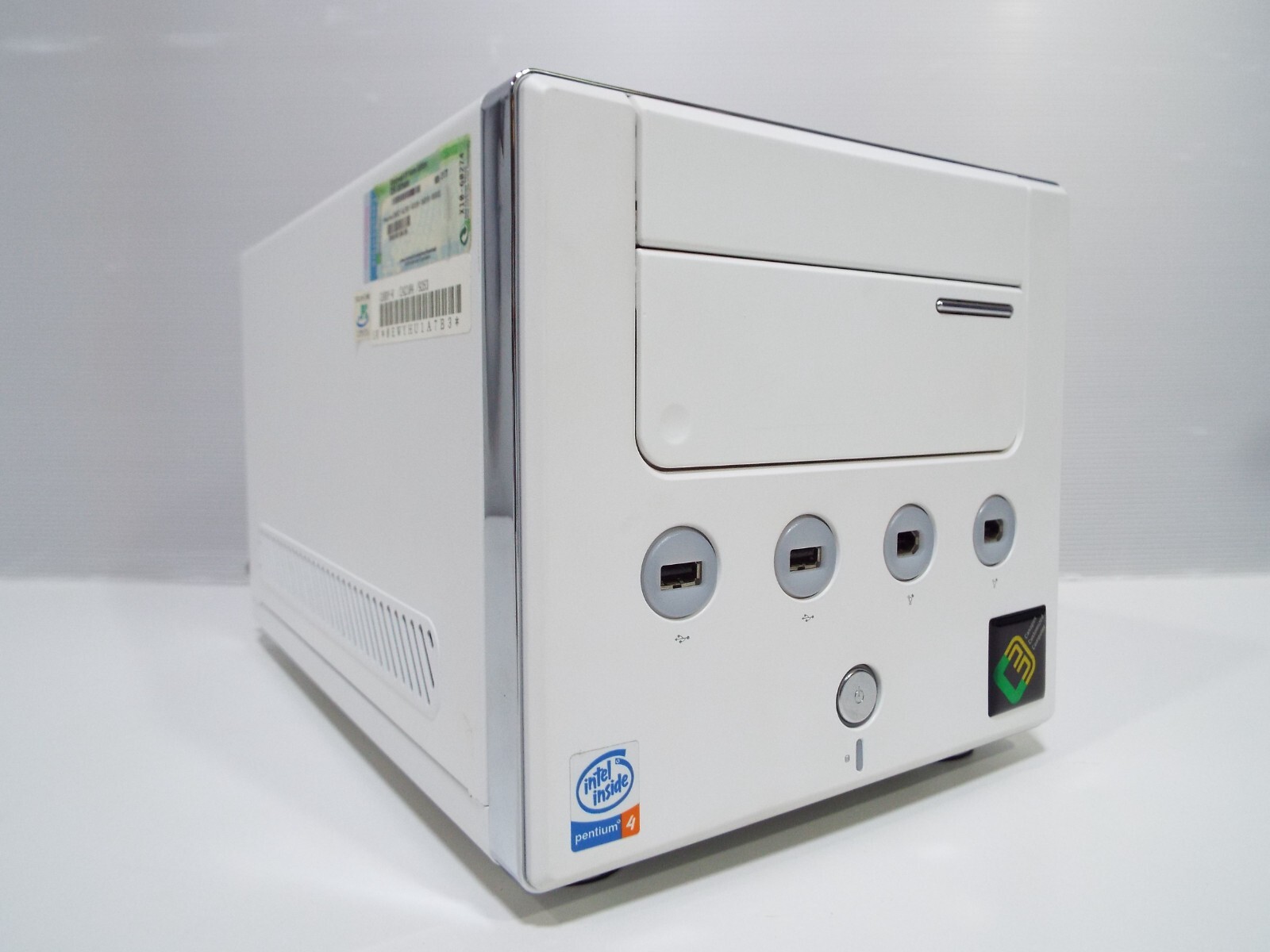 自作PC Pentium 4 Radeon HD 4350 WinXP Canopus Win XP Socket 478 Pentium 4 CUBE Retro HDPC Computer