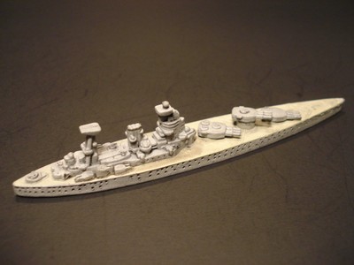 War at Sea 11/64 HMS Rodney Battleship (Rare) UK(#7) - SOLD