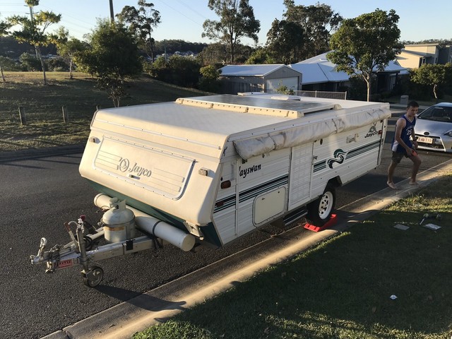 jayco swan bike rack