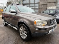 2011 11 VOLVO XC90 2.4 D5 200 EXECUTIVE GEARTRONIC HISTORY MOT 01/27 PX SWAPS