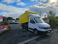 2018 ON 68 PLATE VOLKSWAGEN CRAFTER CR35 STARTLINE TDI 140BHP TIPPER ULEZ FREE