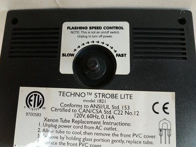 Lite F/X Techno Strobe Lite Model 1821