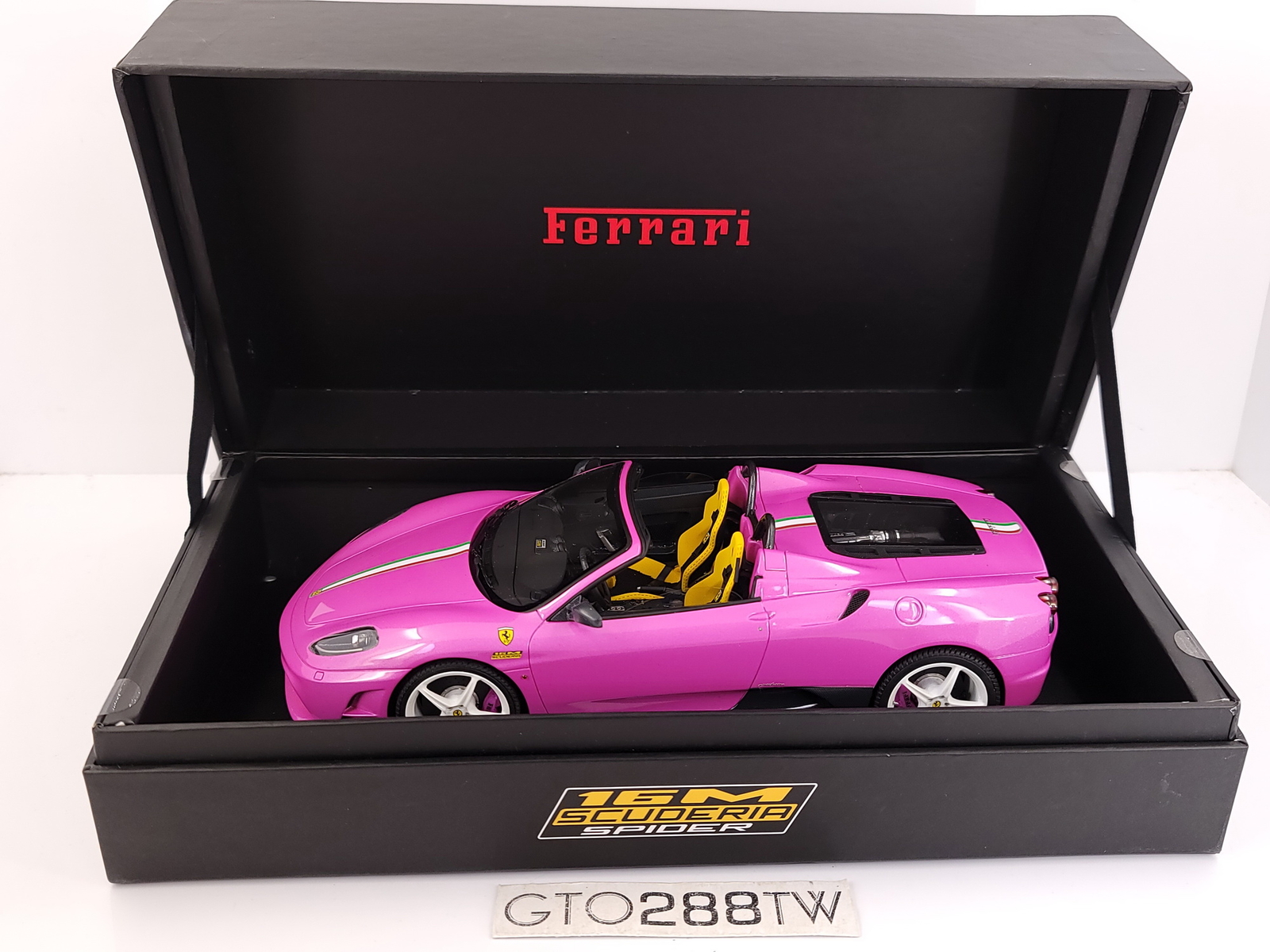 【未開封品】マテル エリート 1/18 フェラーリ F430 スパイダー Amazon | 1/18 Ferrari 430 Scudelia MATEL HOT WHEEL ELITE