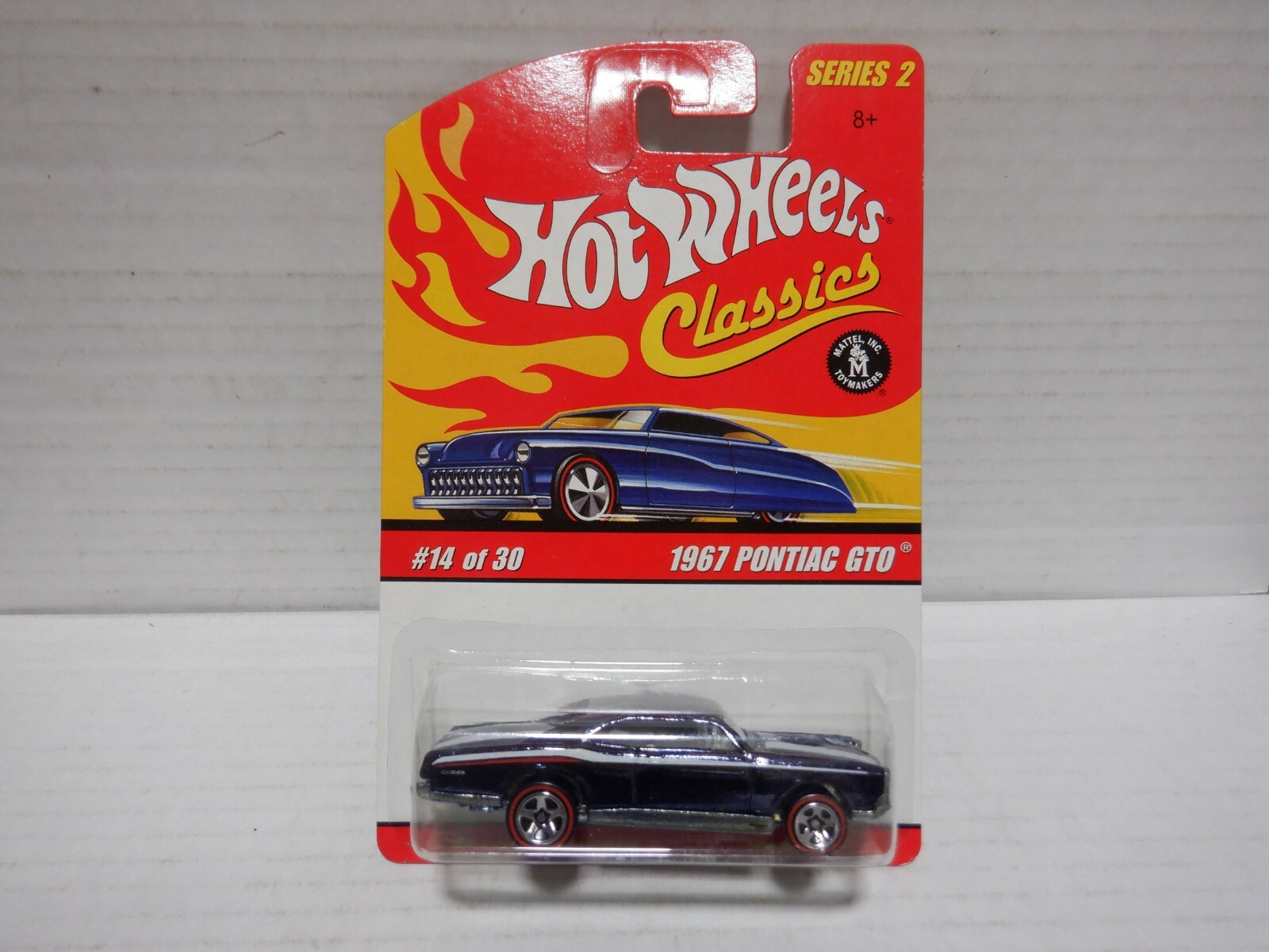 ミニカー Hot Wheels Classics 1967 PONTIAC GTO Amazon.com: 1967 PONTIAC GTO (ORANGE) 2005 Hot Wheels