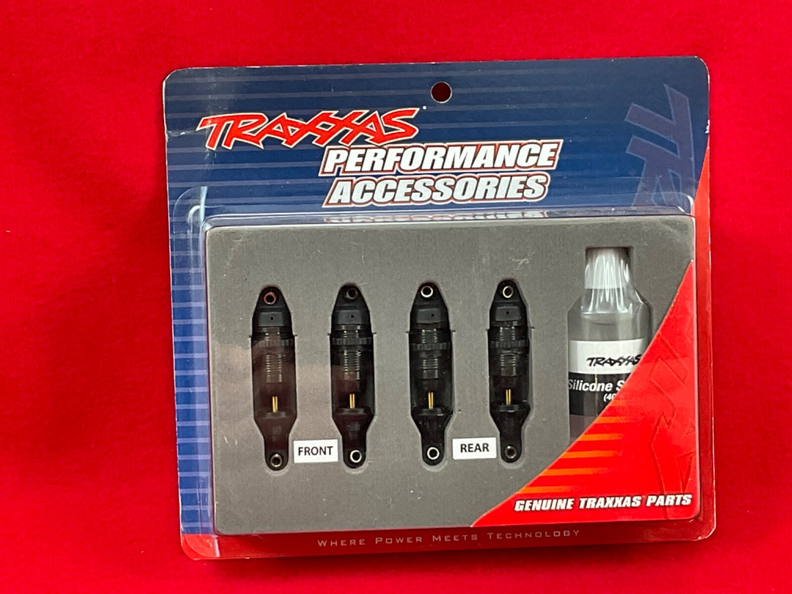 Traxxas 7061X 4 GTR Hard Anodized Shocks 1/16 Summit Rally E Traxxas 7061X 4 GTR Hard Anodized Shocks 1/16 Summit Rally E