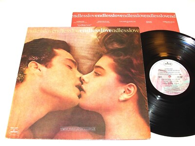 ''Endless Love'' 1981 Soundtrack LP, VG+, Diana Ross & Lionel Ritchie, KISS